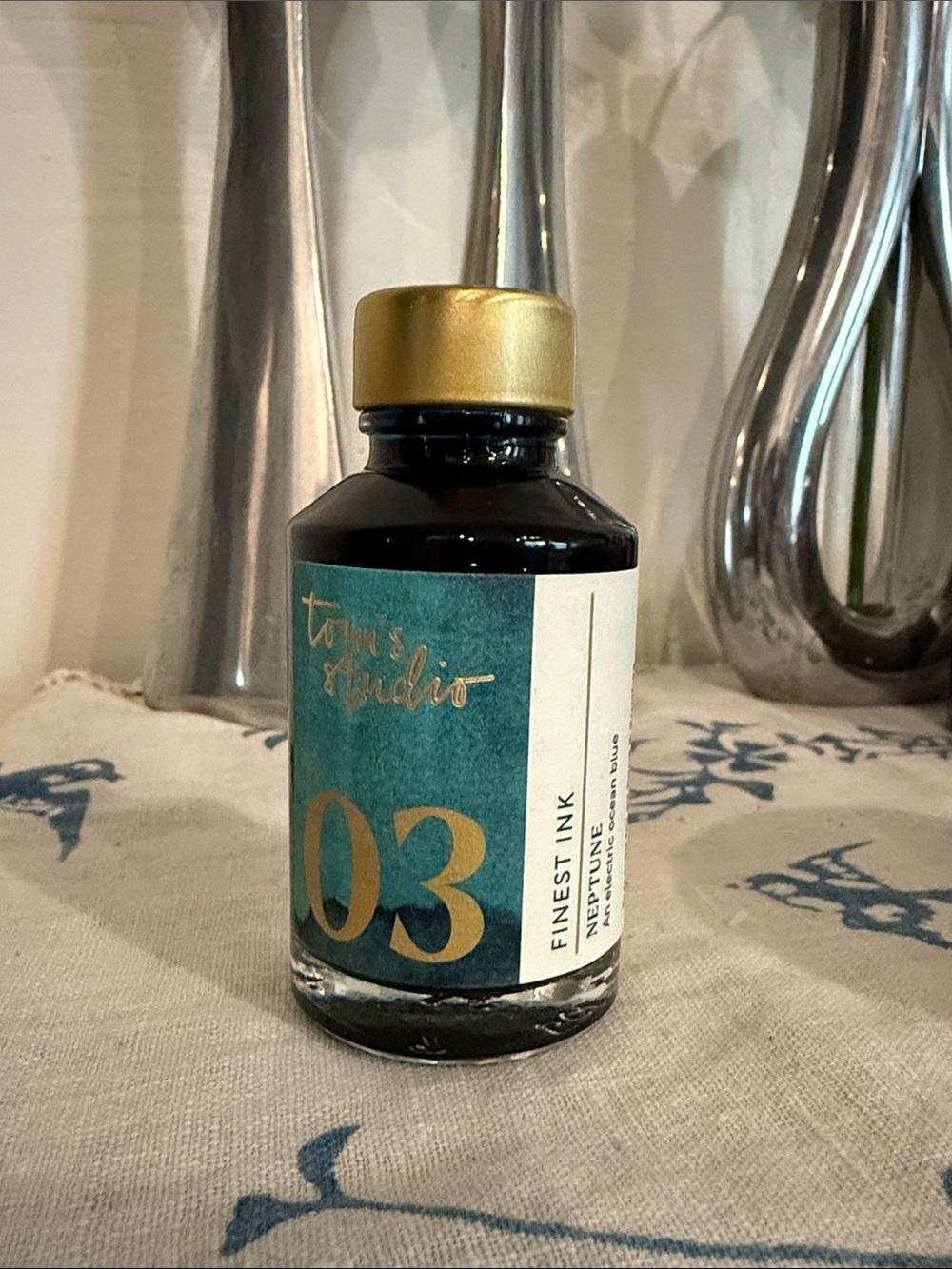 Tom's Studio 03 Finest Ink Bottle - Teal